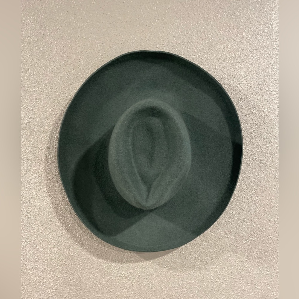 Green Wool Fedora